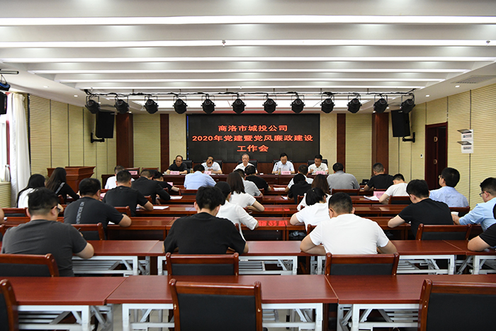 市城投公司召開2020年黨建暨黨風(fēng)廉政建設(shè)工作會(huì)