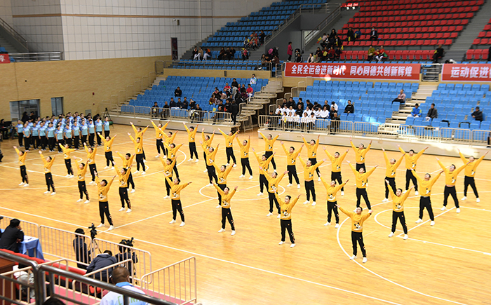 公司組隊參加2020年商洛市市直機(jī)關(guān)、企事業(yè)單位廣播體操（工間操）比賽