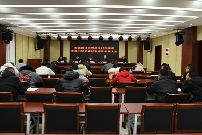 公司召開2020年度黨組織書記抓黨建述職評(píng)議考核會(huì)議