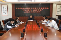 公司第三支部開(kāi)展&ldquo;牢記囑托&middot;奮進(jìn)商洛&rdquo;主題黨日系列活動(dòng)