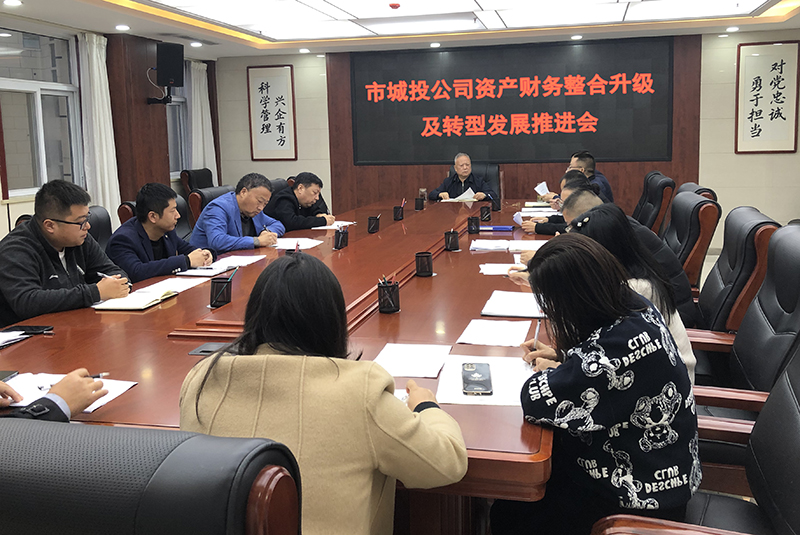 公司召開(kāi)資產(chǎn)財(cái)務(wù)整合升級(jí)及轉(zhuǎn)型發(fā)展推進(jìn)會(huì)